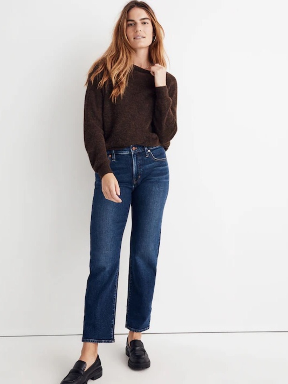 Madewell Mid-Rise Perfect Vintage Jean in Moncrest Wash
